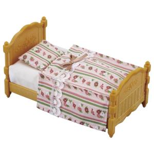 シルバニアファミリー 家具 シングルベッド カ-523