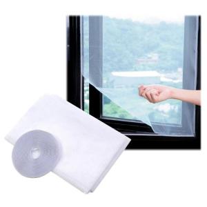 送料無料 簡単取り付け マジックテープ式 万能網戸キット 網戸の無い窓にも 取付可能 風を取り込み 虫を入れさせない 湿気 換気 部屋 簡単設置