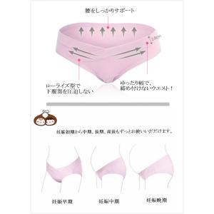 マタニティ ショーツ ローライズ パンツ 大き...の詳細画像3