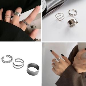 フリーサイズリング 3点セット 指輪 RNG-...の詳細画像4