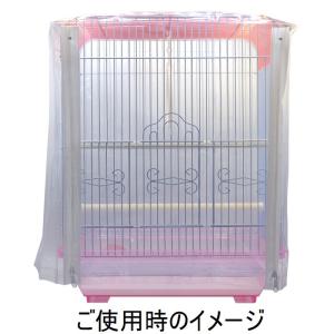 鳥かご 防寒カバー ジッパー付き Lサイズ 鳥...の詳細画像1