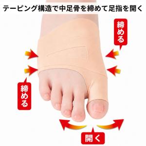 外反母趾 サポーター 接骨院の先生が監修したテ...の詳細画像1
