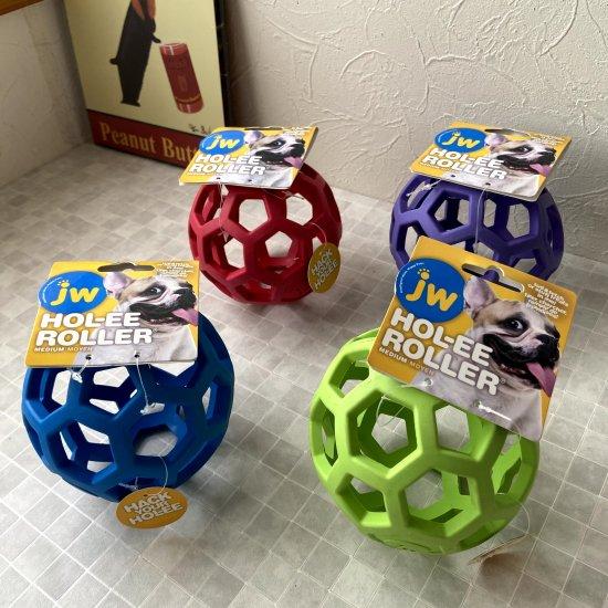 【Sサイズ】ホーリーローラーボール　直径13ｃｍ　JW Pet Hol-ee Roller