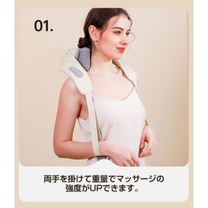 マッサージ器 4Dネックマッサージャー 肩こり...の詳細画像5