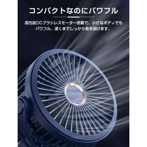 扇風機 サーキュレーター 卓上クリップ 100...の詳細画像3