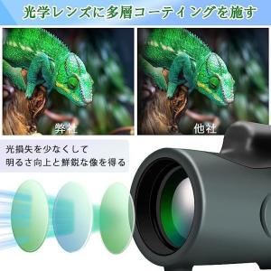 単眼鏡望遠鏡スマホ用 80*100高倍率小型 ...の詳細画像4