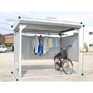 国内生産 自転車置き場 ダイマツ多目的万能物置