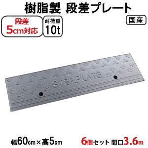 樹脂製段差プレート ステッププレート 段差5cm用