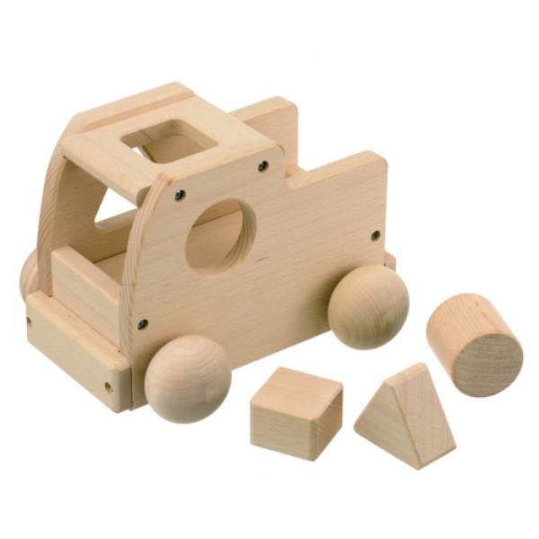 国産 日本製 木のおもちゃ オルゴール MOCCO モッコ 平和工業 森のメロディートラック ミッキ...