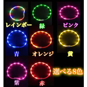 犬 光る首輪 点灯 光る led 首輪 光る ...の詳細画像5