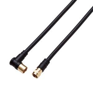 DXアンテナ テレビ接続ケーブル(2m) 4JW2FLSB(B)