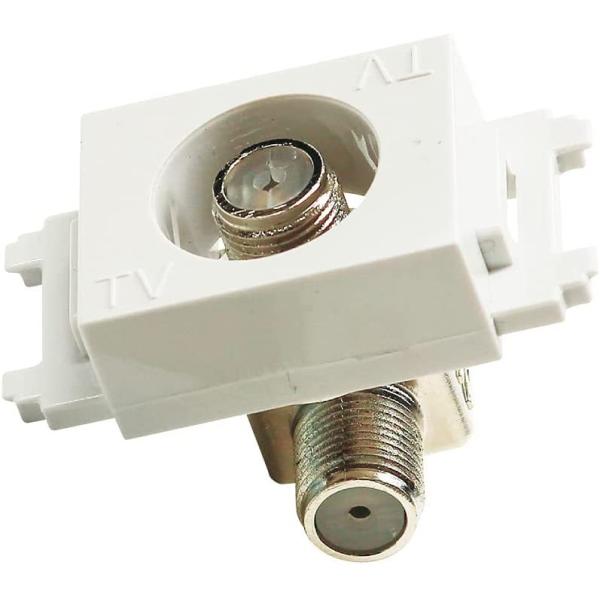 マスプロ IN端子可動型 直列ユニット(シールド型 CATV VU・BS・CS 3224MHz対応)...