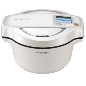 ヘルシオ ホットクック SHARP シャープ 1.6Lタイプ 無線LAN対応  KN-HW16D-W ホワイト系 電気無水鍋 (KNHW16DW)