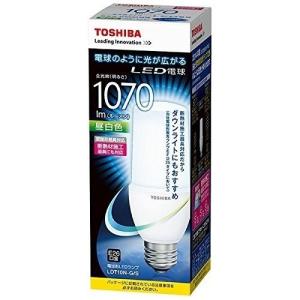 LED電球 E26口金 T形 全方向タイプ 白熱電球60W形相当 昼白色 TOSHIBA LDT10N-G/S