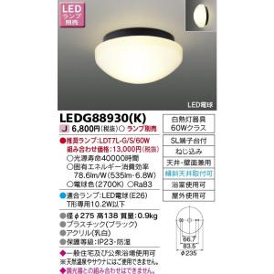 LEDバスルームライト(公衆浴場対応・ランプ別...の詳細画像1