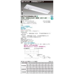TENQOO非常灯20形直付230 LEKTS...の詳細画像1