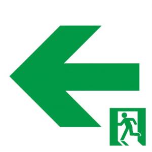 三菱電機 S2-1091L 誘導灯（表示板） Ｃ級 本体別売 (S21091L)(S2-1081L後継品)