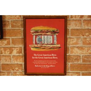 レッドウィング レトロポスター B4フレーム付き ◇ 復刻広告 ブーツ