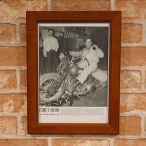 ドクター・ペッパー イラスト ミニポスター B5額入り 複製広告 ◇ Dr