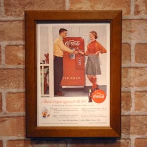 バドワイザー レトロ広告 ポスター B4フレーム付き ◇ Budweiser