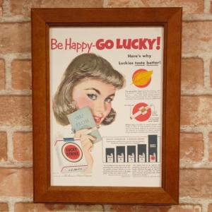 バドワイザー レトロ広告 ポスター B4フレーム付き ◇ Budweiser