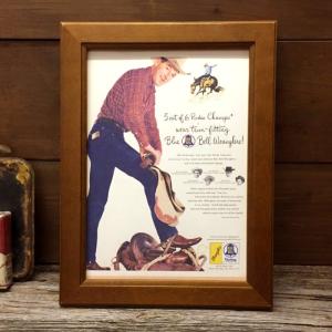 レッドウィング レトロポスター B4フレーム付き ◇ 復刻広告 ブーツ