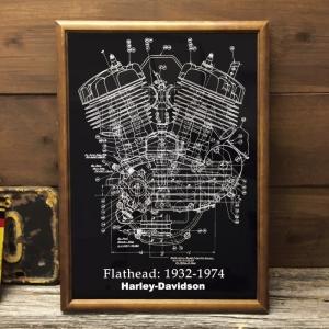 バドワイザー レトロ広告 ポスター B4フレーム付き ◇ Budweiser