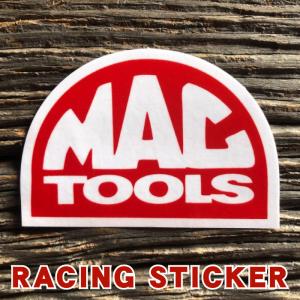 MACTOOLS ロゴ ステッカー ◆ 工具 メーカー マックツールズ シール 半円 JLST｜smilemaker2525