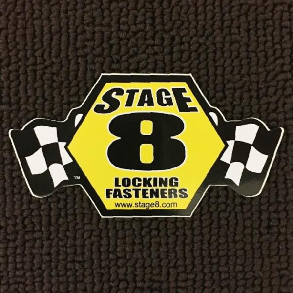 STAGE8 ロゴ ステッカー ◆ シール ステージ8 ステージ・エイト レーシング JLST67
