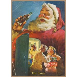 Coca-Cola レトロミニポスター B5サイズ 複製広告 ◇ コカコーラ