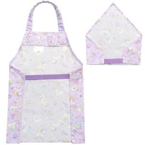 子供 エプロン 三角巾 ゴム付き 2点セット ...の詳細画像2
