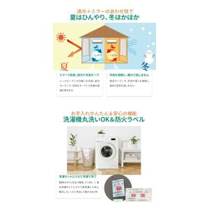 オーダー カーテン 4枚セット 遮光 1級 防...の詳細画像5