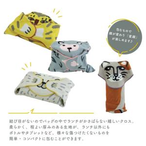 くっつきクロス モモンガ 保冷 ランチクロス ...の詳細画像1