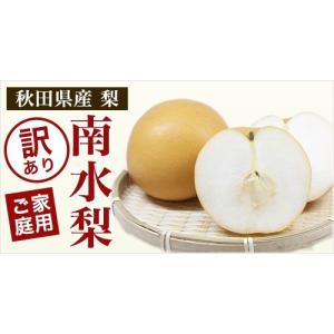 約5ｋg訳ありご家庭用大玉サイズ★一部地域以外送料込★秋田県産　南水梨