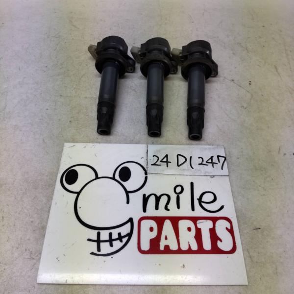 Ｌ１７５Ｓ／Ｌ１８５Ｓ　ムーブ　純正　イグニッションコイル３本　２Ｚ３−６−４/２４Ｄ１２４７*同梱...