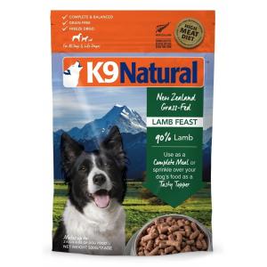 K9ナチュラル　フリーズドライ・フード【ラムフィースト】500g（2kg相当)犬用　K9Natural