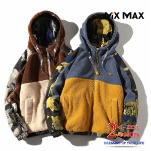 GALFY（ガルフィー） フリース メンズ ジャケット もこもこ パーカー