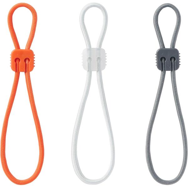 無印良品 ロック付き結束ゴムバンド 3色セット オレンジ・ライトグレー・ダークグレー NDF18A3...