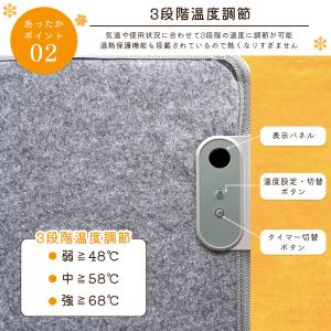 パネルヒーター 電気代 デスクヒーター 足元 ...の詳細画像4