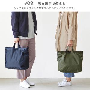 ショルダーバッグ 大きめ トートバッグ 男女兼...の詳細画像4