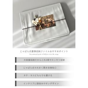 じゃばら ファイル 書類ケース A4 持ち運び...の詳細画像3