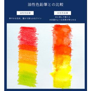 色鉛筆 水彩 24色セット 水溶性鉛筆 画材 ...の詳細画像2