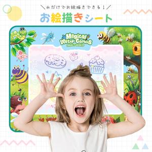 お絵かきシート 水で描くペン付き 知育おもちゃ...の詳細画像2