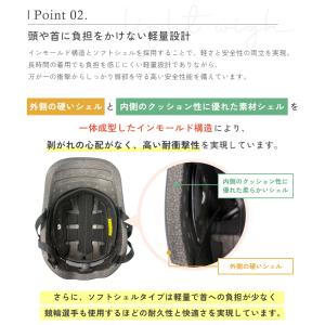 SG認証 ヘルメット 帽子型 自転車用 男女兼...の詳細画像4