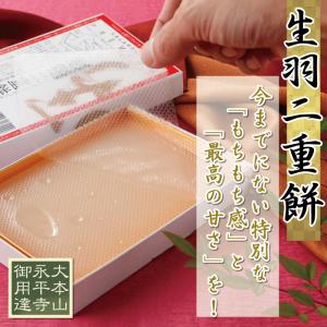 【在庫なし】生羽二重餅 選べる 2個セット 333g しろ くるみ 餅 和菓子 スイーツ お菓子 福井銘菓 ギフト お土産 お供え 内祝い お返し