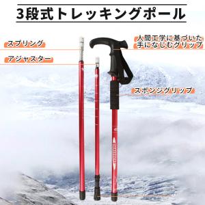 持ち運びにも便利な伸縮タイプ【登山・ハイキング...の詳細画像5