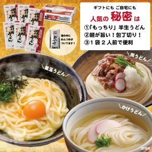 石丸製麺 半生讃岐うどん包丁切り つゆ付 26...の詳細画像3