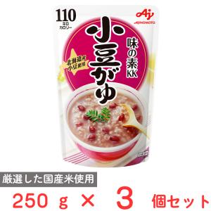 味の素 味の素ＫＫおかゆ小豆がゆ 250g×3個｜smilespoon