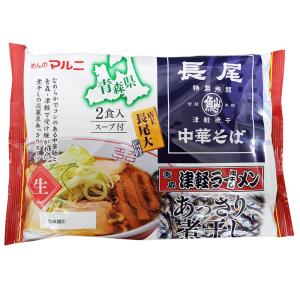 マルニ 青森長尾中華そば監修 津軽あっさり煮干し 110gX2食×4個