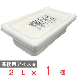 [アイス] ロッテ フルーツソルベ 果肉入り国産りんご 2L